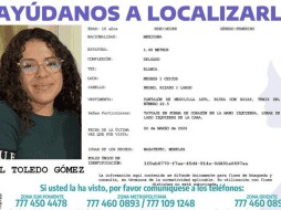 Karol recibió el apoyo de sus compañeros de aula, amigos y familiares con una marcha que partió desde el Centro de Estudios Superiores de Mazatepec, hacia el palacio municipal. FISCALÍA DE MORELOS