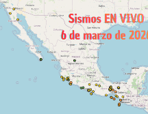 EN VIVO | Sismos en México | Viernes 6 de marzo. ESPECIAL / SSN
