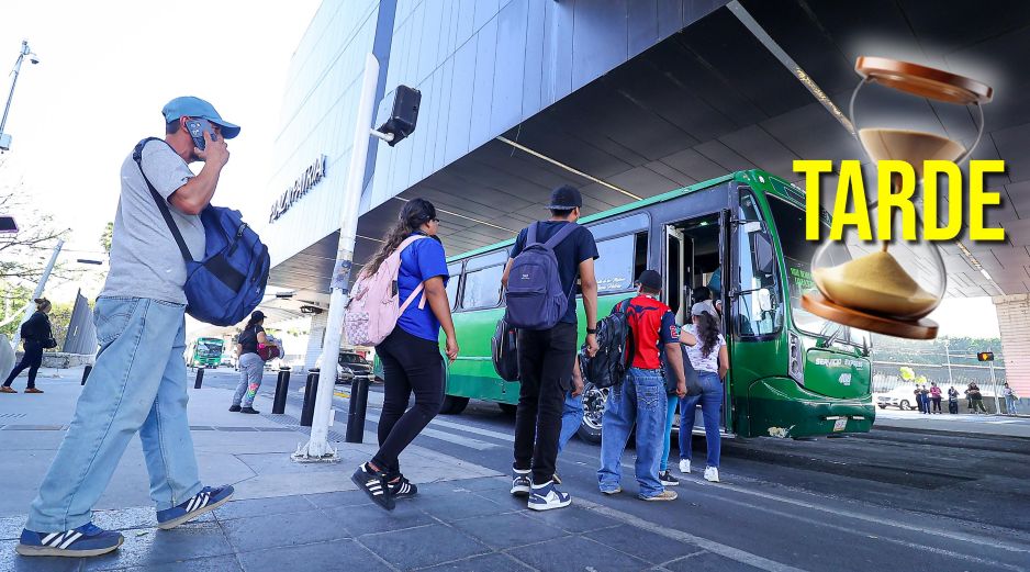 Ten en cuenta que estas rutas del transporte público presentan atrasos esta mañana de viernes 6 de marzo. EL INFORMADOR / ARCHIVO