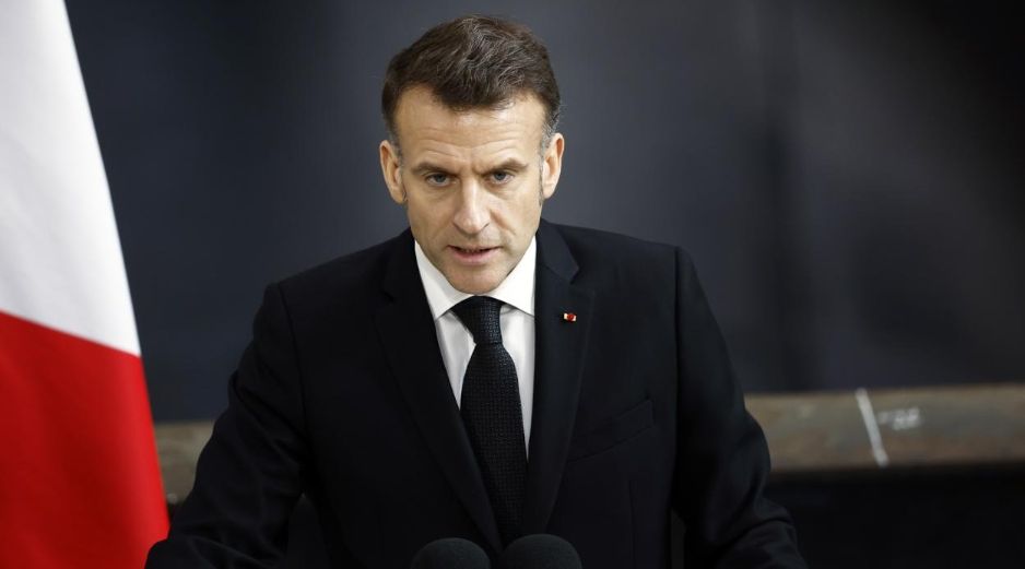 Macron anunció anoche un plan para acabar con las actividades militares de Hizbulá, al tiempo que prometió el envío de ayuda militar al Ejército libanés. EFE/EPA/Y. Valat