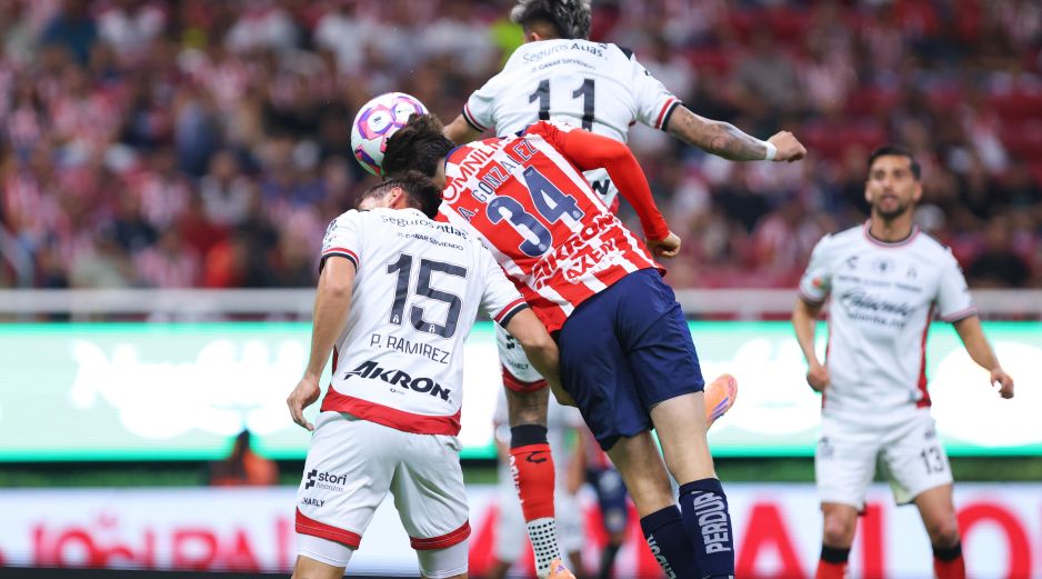 La última vez que Atlas derrotó a Chivas como local en el Clásico Tapatío de Liga MX fue el 20 de abril de 2018, durante el torneo Clausura 2018. Imago7 / ARCHIVO