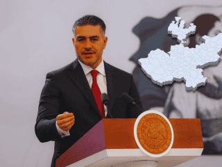 El titular de la SSPC descartó que haya un operativo en el panteón para evitar que se visite a Nemesio Oseguera Cervantes, alias 