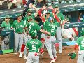México debutó este viernes con victoria de 8-2 sobre Gran Bretaña en el Clásico Mundial de Beisbol, en un partido del grupo B disputado en el Daikin Park de Houston, Texas. EFE / C. Ramírez