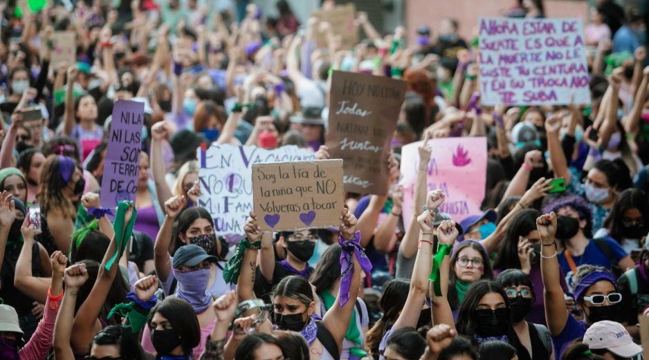 Autoridades capitalinas prevén cierres y cambios en la circulación por la marcha del 8M. EL INFORMADOR/ARCHIVO