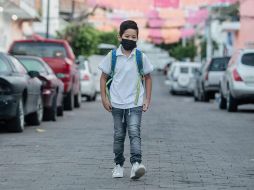 La medida de utilizar cubrebocas en las escuelas fue implementada hace un mes, tras el repunte de casos de sarampión en la entidad. EL INFORMADOR  / ARCHIVO