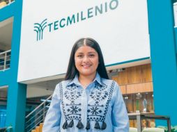 Una estudiante beneficiaria del programa Legado cursa su carrera universitaria con beca. ESPECIAL