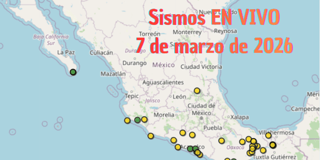 Temblor HOY: EN VIVO | Sismos en M&eacute;xico y Jalisco | S&aacute;bado 7 de marzo de 2026
