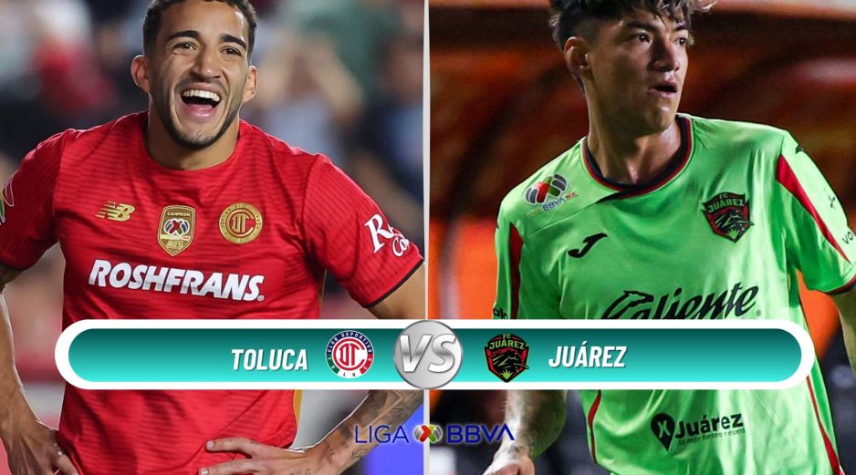 Los conjuntos de Toluca y Juárez abrirán actividad dominical de la Jornada 10 del Clausura 2026 de la Liga MX. ESPECIAL / IMAGO7 y CANVA