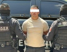 El detenido fue puesto a disposición de un agente del Ministerio Público, quien determinará su situación legal. ESPECIAL / Policía del Estado