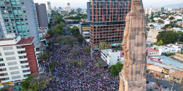 Marcha 8M Guadalajara; as&iacute; puedes elegir a qu&eacute; manifestaci&oacute;n acudir