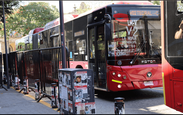 Setran advirtió que los cierres comenzarán a partir de las 19:00 horas de este sábado. X / @TransporteJal