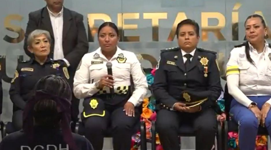 El encuentro buscó visibilizar los retos que enfrentan las mujeres policías en su labor diaria y en su vida personal. CAPTURA DE PANTALLA/@SSC_CDMX