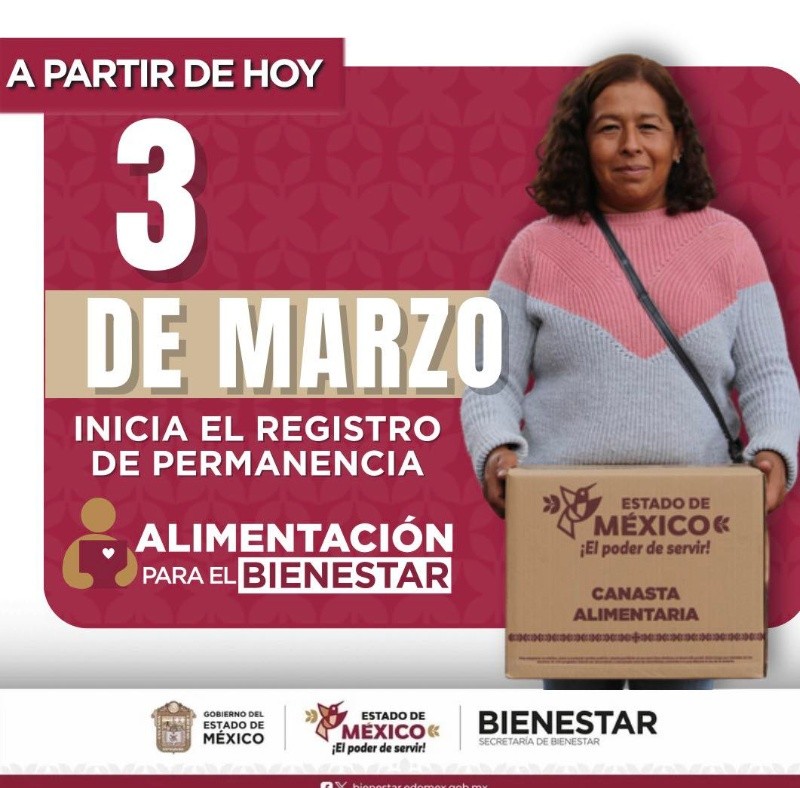 FACEBOOK/Secretaría de Bienestar Estado de México