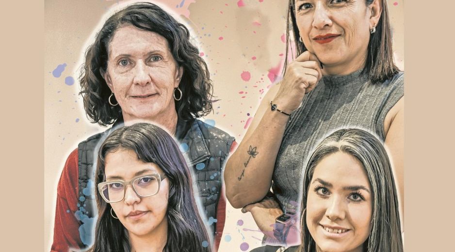 Directoras de museos. María Isabel Orendáin Martínez, Mayra Huerta, Mónica Marcela Guzmán Espinosa y Andrea Silva Ambriz. ESPECIAL