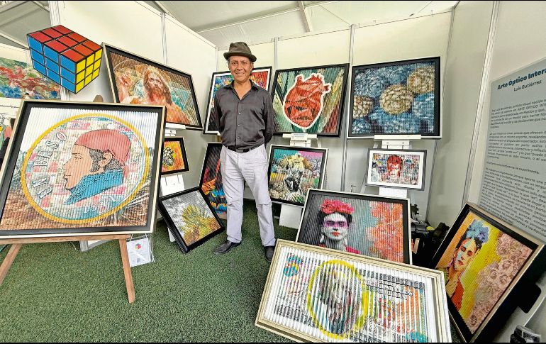 En el evento participaron 38 artistas que mostraron sus obras. EL INFORMADOR/H. Navarro