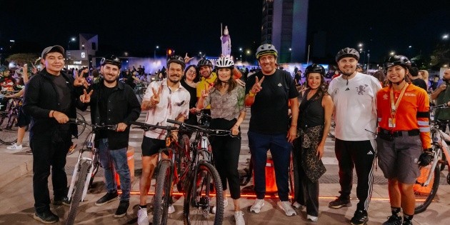 Asisten m&aacute;s de 130 mil personas a la V&iacute;a RecreActiva nocturna de marzo