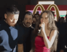 Belinda agradeció por haber sido invitada al festejo de XV y dedicó unas palabras a la cumpleañeraTIKTOK / @daiiana2314