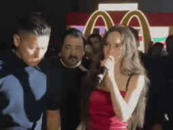 Belinda agradeció por haber sido invitada al festejo de XV y dedicó unas palabras a la cumpleañeraTIKTOK / @daiiana2314