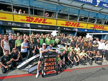 Aunque no sumaron puntos en su estreno, el equipo respaldado por General Motors considera que haber colocado ambos autos en la parrilla representa un primer paso importante. ESPECIAL