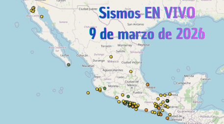 EN VIVO | Sismos en México | Lunes 9 de marzo. ESPECIAL / SSN