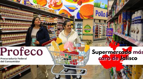 En este supermercado encuentras los precios más altos de todo el estado para adquirir la Canasta Básica; se encuentra en Zapopan. EL INFORMADOR / ARCHIVO