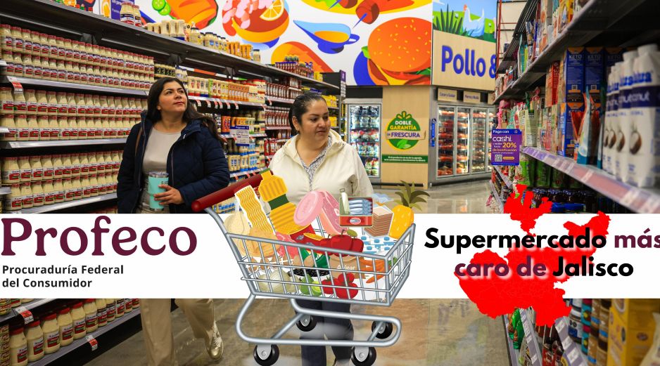 En este supermercado encuentras los precios más altos de todo el estado para adquirir la Canasta Básica; se encuentra en Zapopan. EL INFORMADOR / ARCHIVO
