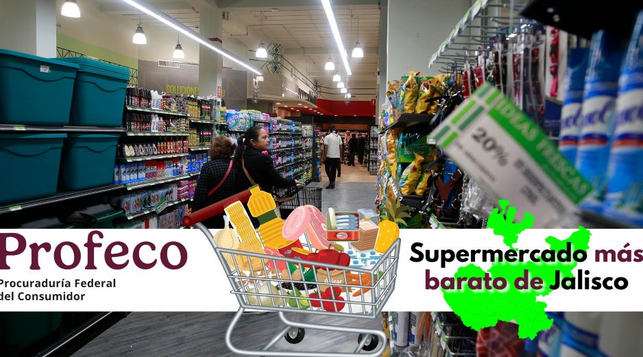 En este supermercado encuentras los precios más bajos de todo Jalisco para adquirir la Canasta Básica; se encuentra en Tonalá. EL INFORMADOR / ARCHIVO