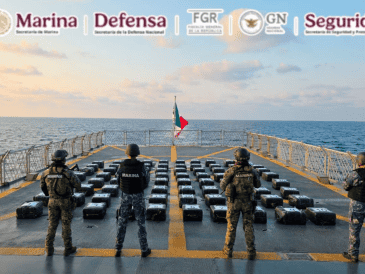 García Harfuch declaró que este aseguramiento "representa una afectación directa a las estructuras financieras del crimen organizado". X / @OHarfuch