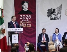 Economía declaró que no todo está resuelto para el próximo encuentro con Estados Unidos, sin embargo, los consensos logrados para la revisión del T-MEC son un gran paso. EFE / J. Méndez