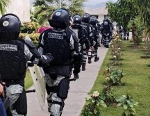 Más de 500 elementos federales y estatales realizaron operativo de revisión en el Ceinjure de Puerto Vallarta. CORTESÍA/Secretaría de Seguridad del Estado