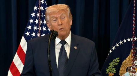 El mandatario aseguró que se encontraba evaluando tomar el control total del estrecho de Ormuz. EFE