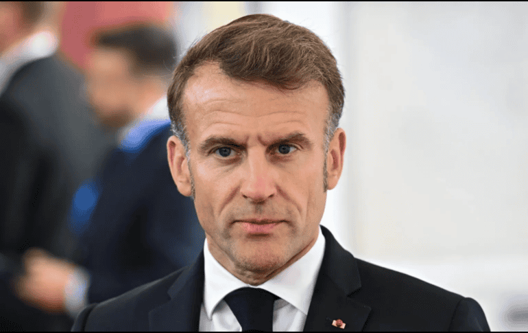 Macron no precisó si ese G7 de Energía será presencial o por videoconferencia, como el G7 de Finanzas celebrado este lunes. EFE/RADEK PIETRUSZKA