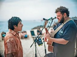 Macario Martínez y David Velasco unieron sus voces para crear “Corre, mi vida”. ESPECIAL