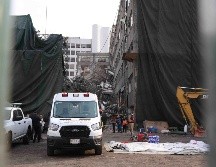 El inmueble había resultado dañado en el sismo de 2017 y estaba en etapa de demolición. SUN/V. Rosas