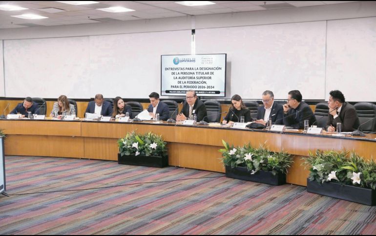 La Comisión de Vigilancia de la Cámara de Diputados turnará una terna al Senado para elegir al titular de la Auditoría Superior de la Federación. SUN