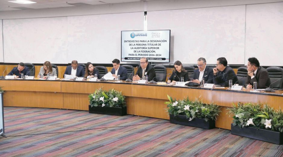 La Comisión de Vigilancia de la Cámara de Diputados turnará una terna al Senado para elegir al titular de la Auditoría Superior de la Federación. SUN