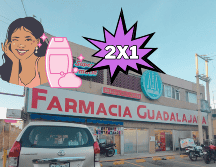 Hoy  10 de marzo en Farmacia Guadalajara hay 2x1 y otras ofertas en algunas marcas de la línea de salud y belleza. EL INFORMADOR / ARCHIVO