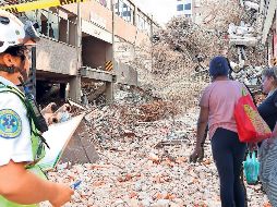 Esto dijeron las personas que experimentaron el derrumbe de un ediciió en la Ciudad de México. . SUN / Especial /ARMM