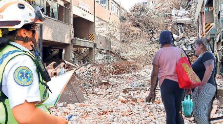 Esto dijeron las personas que experimentaron el derrumbe de un ediciió en la Ciudad de México. . SUN / Especial /ARMM