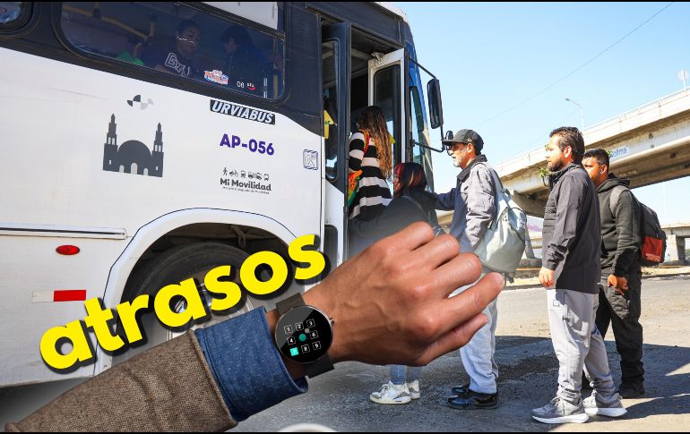 Estas son todas las rutas que presentan atrasos esta mañana de martes 10 de marzo. EL INFORMADOR / ARCHIVO