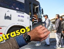 Estas son todas las rutas que presentan atrasos esta mañana de martes 10 de marzo. EL INFORMADOR / ARCHIVO