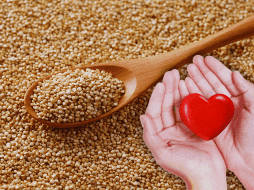 La quinoa colabora en el control del colesterol, mejorando la circulación sanguínea y previniendo la formación de coágulos. ESPECIAL / CANVA