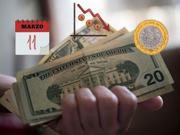 El dólar se mantiene alrededor de los 17.61 pesos frente a la moneda mexicana, con una ligera variación respecto al cierre previo. ESPECIAL / EFE y CANVA