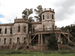 La hacienda se construyó en la época del Porfiriato. ESPECIAL