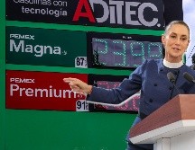 Este lunes, Sheinbaum aseguró durante su conferencia de prensa matutina que el precio de la gasolina no subiría en México. EL INFORMADOR / ARCHIVO