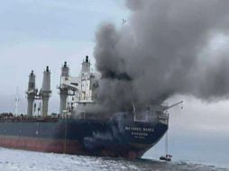 Cuatro barcos han sido alcanzados en las últimas horas por proyectiles cerca del estrecho de Ormuz. EFE/Armada Real de Tailandia