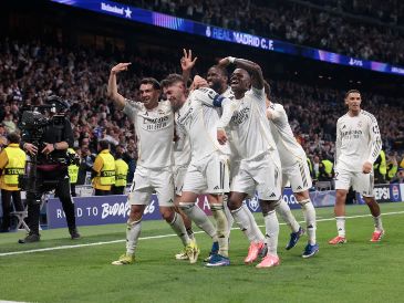 El Real Madrid, urgido de soluciones con la baja de Mbappé y seis jugadores más, las encontró en su capitán, Federico Valverde. EFE/ J. Martín.