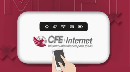 Una vez activado el equipo, el usuario puede realizar recargas según su consumo de internet. ESPECIAL/CFE