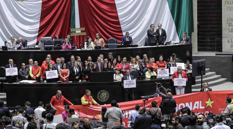 La propuesta no logró reunir los 334 votos necesarios para aprobar modificaciones a la Constitución. SUN/G. Pano