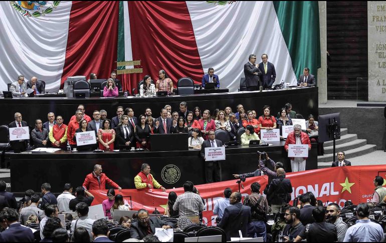 La propuesta no logró reunir los 334 votos necesarios para aprobar modificaciones a la Constitución. SUN/G. Pano